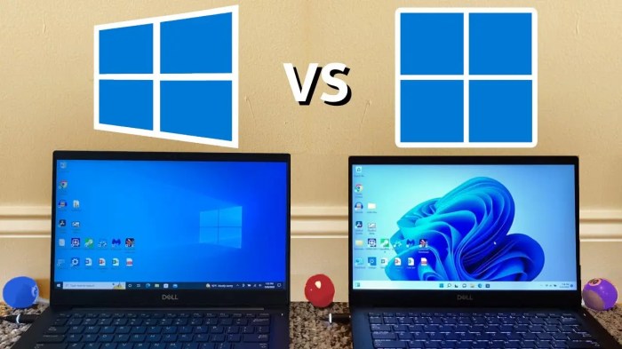 Perbandingan sistem operasi Windows 11 vs Windows 10