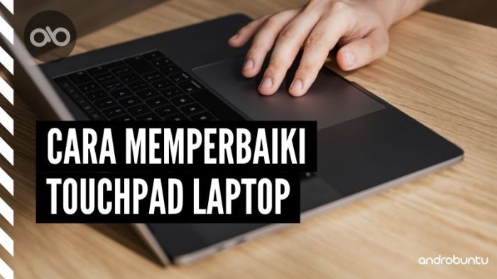 Cara mengatasi masalah touchpad laptop yang error