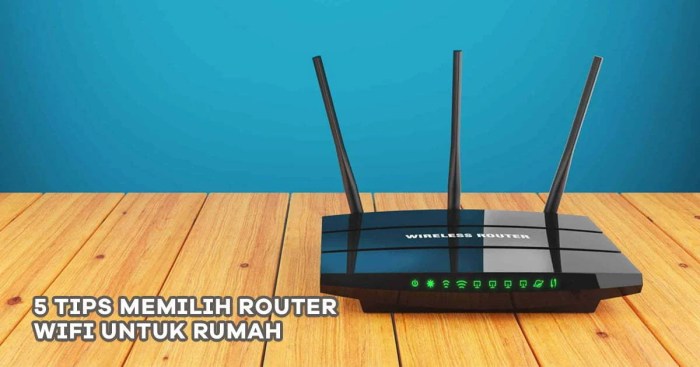 Memilih wifi dipasang akan