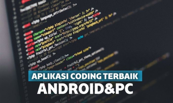 Perbandingan aplikasi belajar coding terbaik