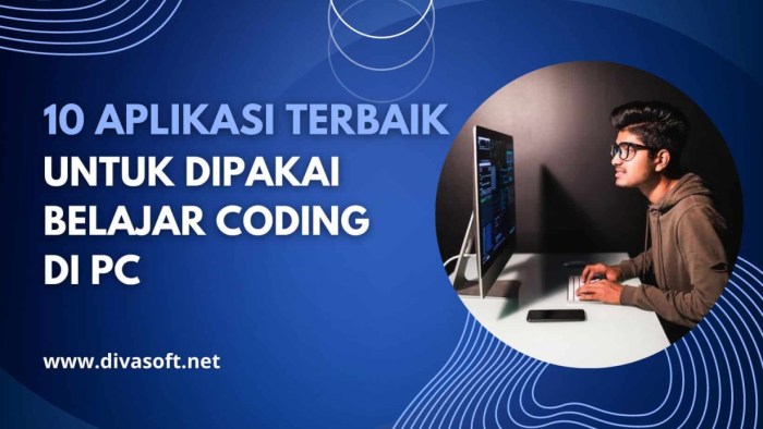 Perbandingan aplikasi belajar coding terbaik