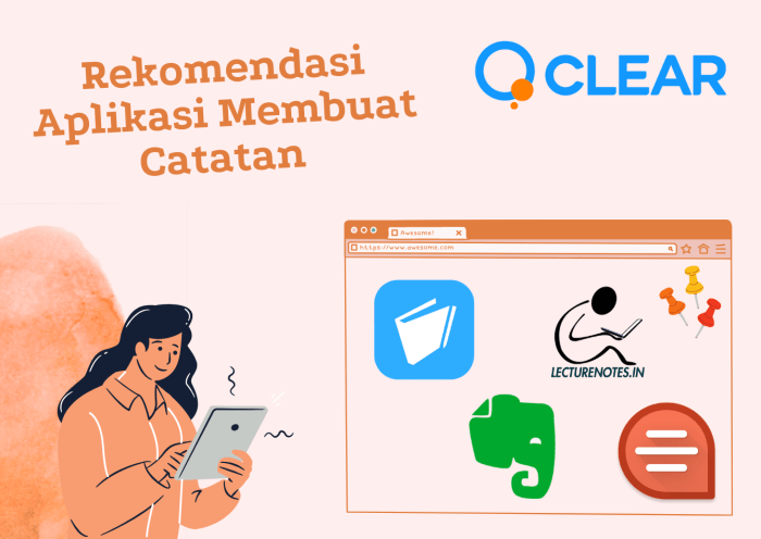 Cara menggunakan aplikasi pencatat di tablet untuk belajar